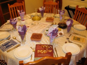 My Seder Table